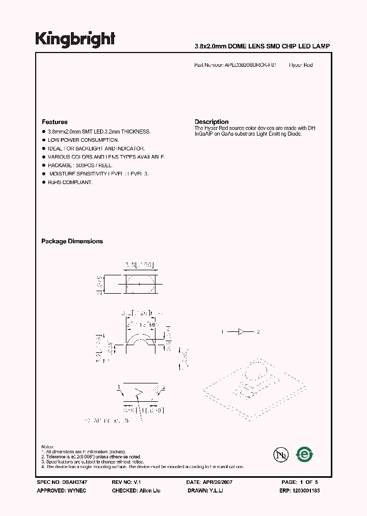 APED3820SURCK-F01_1210823.PDF Datasheet
