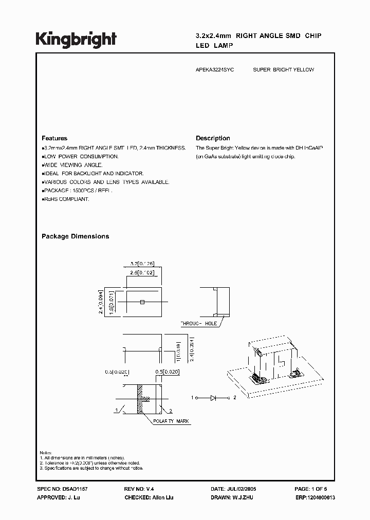APEKA3224SYC_1210838.PDF Datasheet