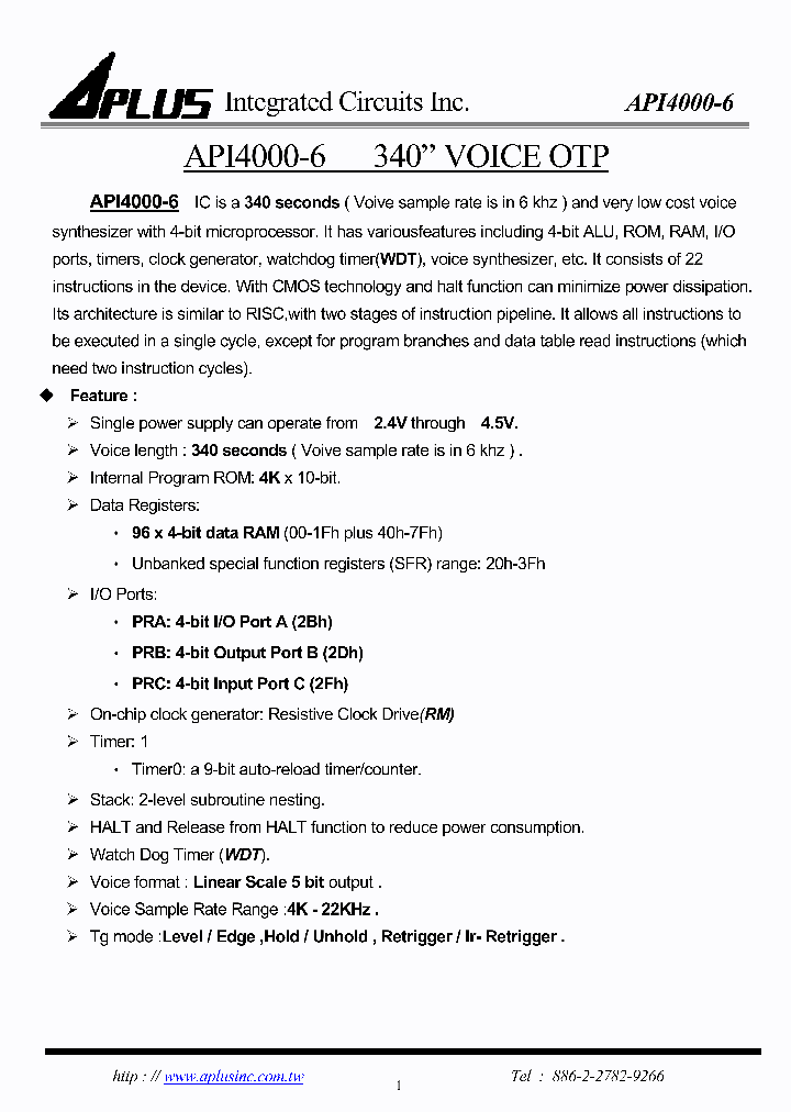 API4000-6_1210908.PDF Datasheet