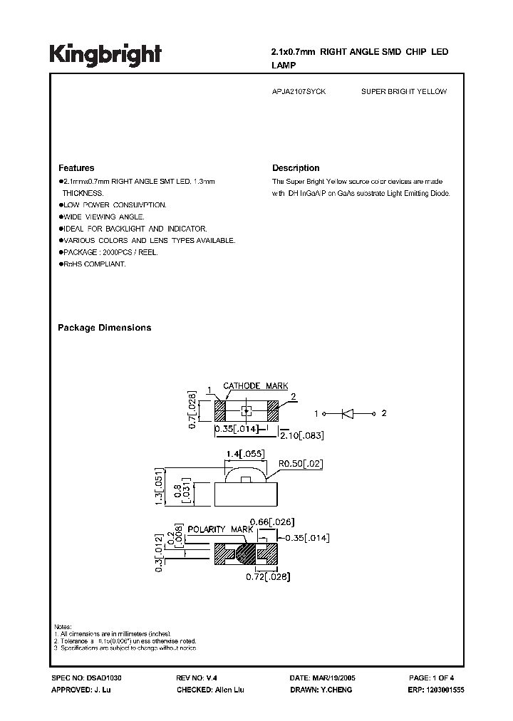 APJA2107SYCK_1210925.PDF Datasheet