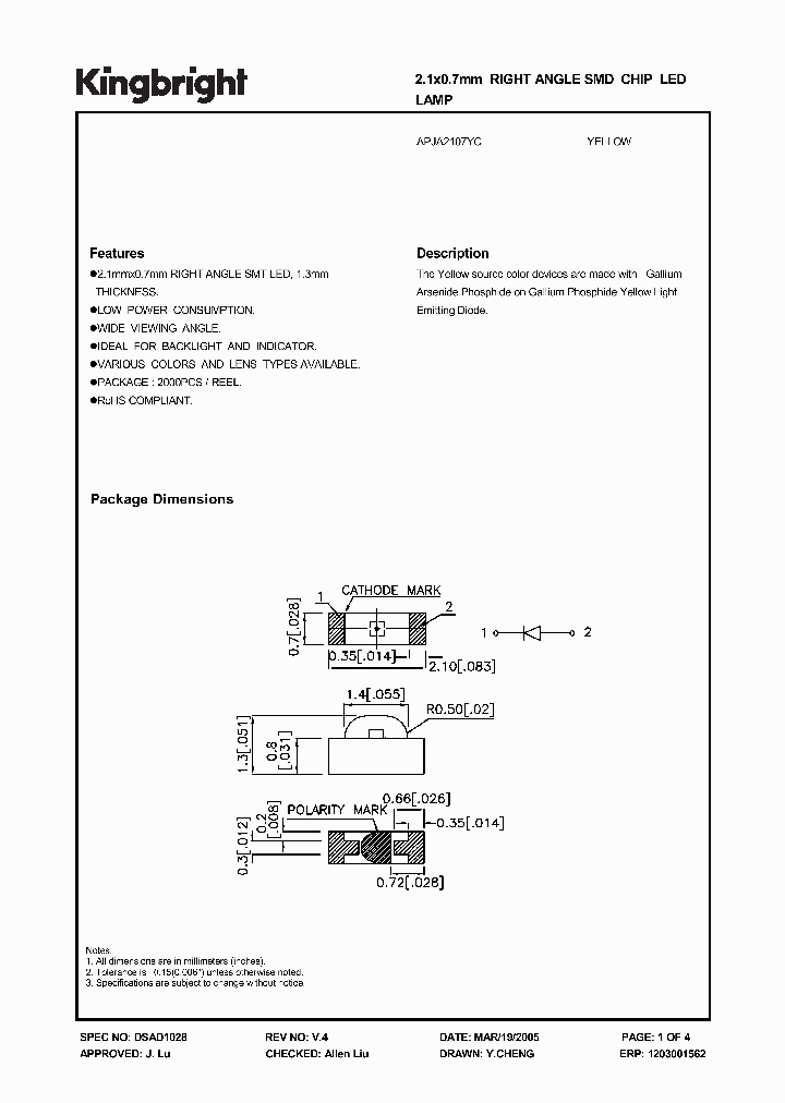APJA2107YC_1210926.PDF Datasheet