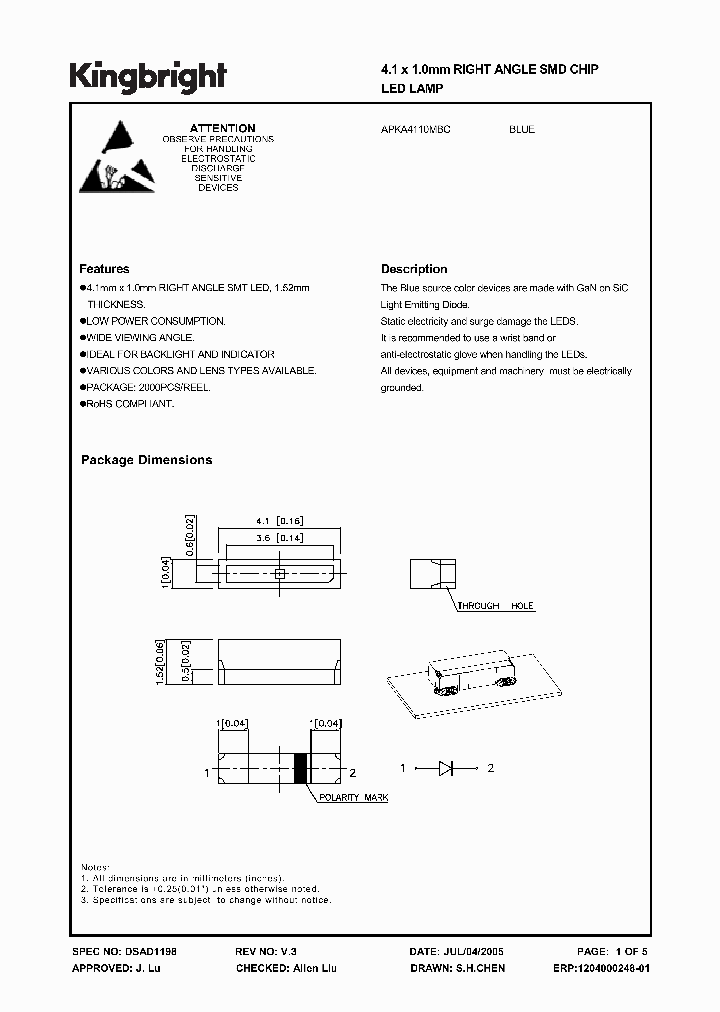 APKA4110MBC_1210976.PDF Datasheet