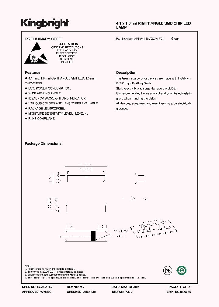 APKA4110VGCA-F01_1210986.PDF Datasheet