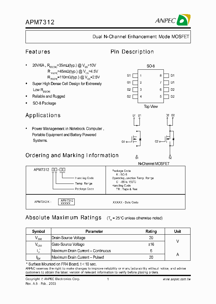 APM7312KC-TR_1211153.PDF Datasheet