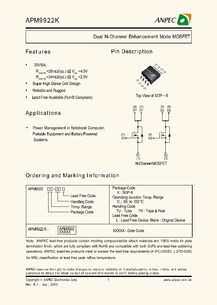 APM9922KC-TR_1176671.PDF Datasheet