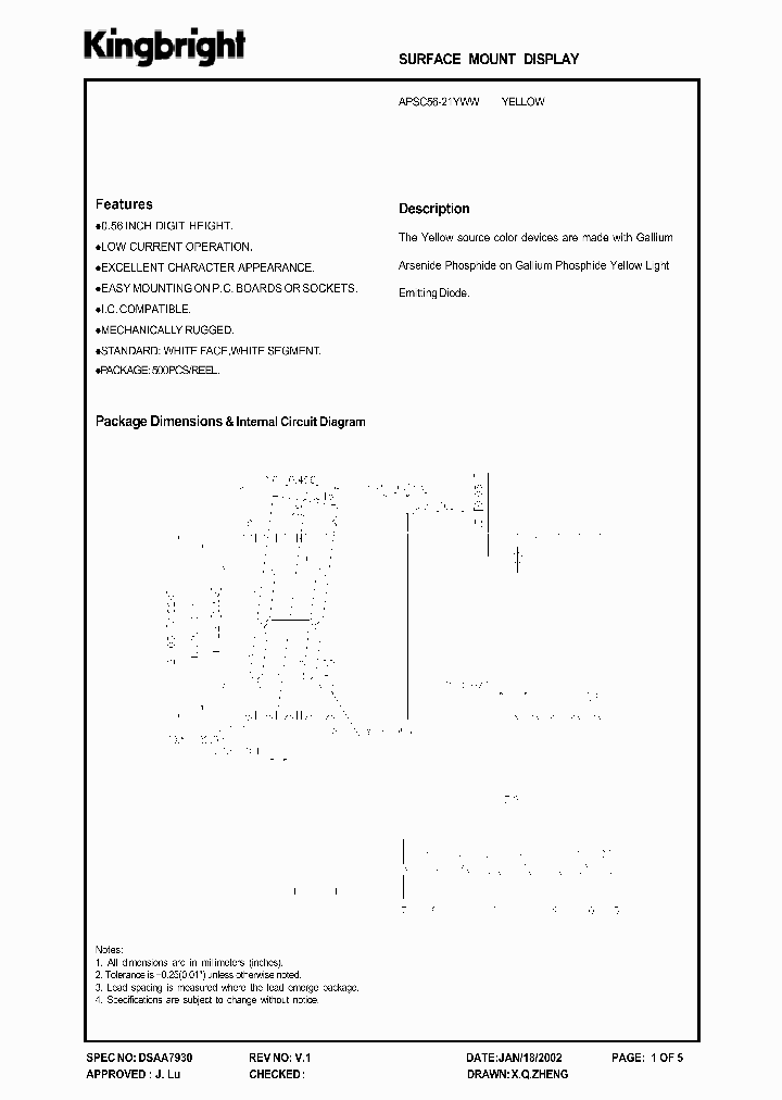 APSC56-21YWW_1211206.PDF Datasheet