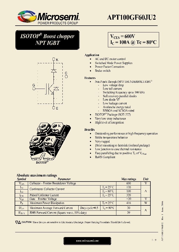 APT100GF60JU2_1211283.PDF Datasheet