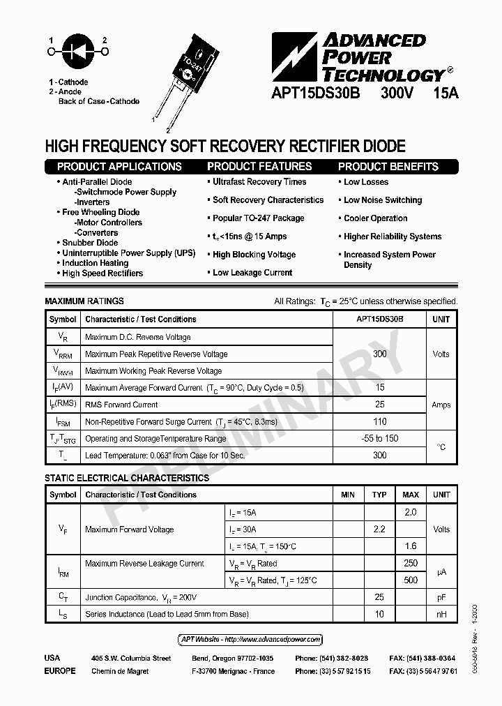 APT15DS30B_1211379.PDF Datasheet