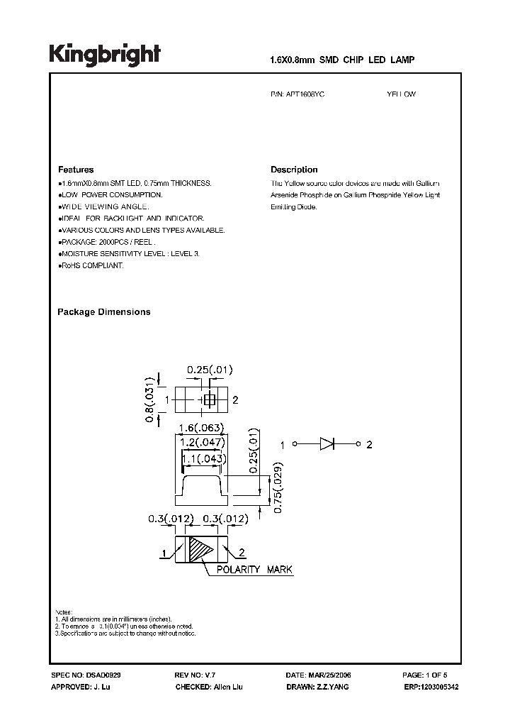 APT1608YC_1211410.PDF Datasheet