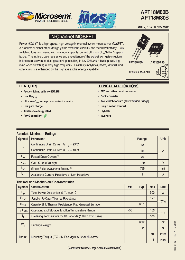 APT18M80S_1211415.PDF Datasheet