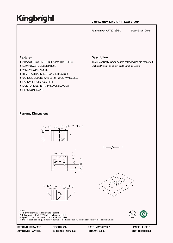 APT2012SGC07_1211434.PDF Datasheet