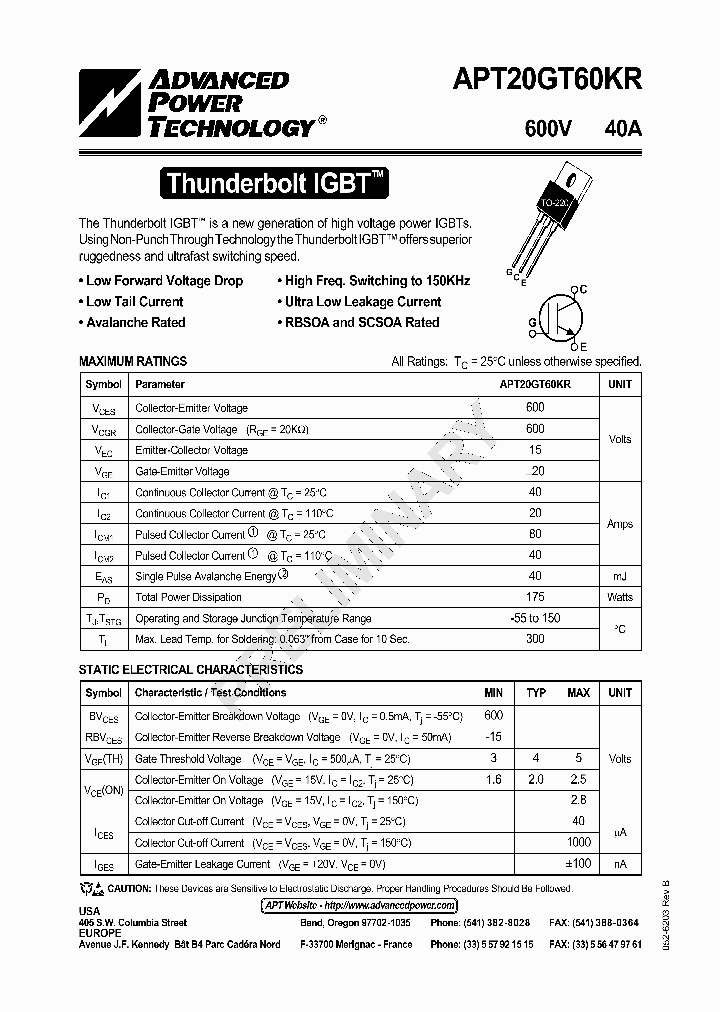 APT20GT60KR_1171072.PDF Datasheet