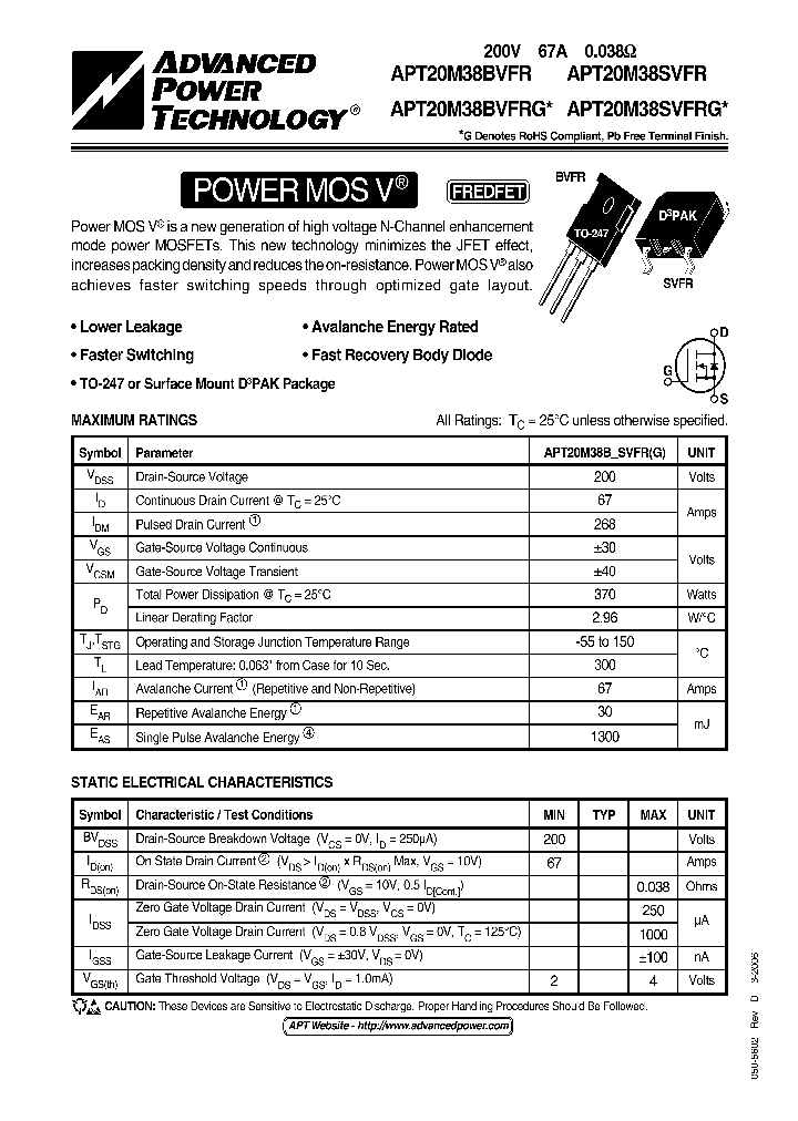APT20M38SVFR_1188188.PDF Datasheet