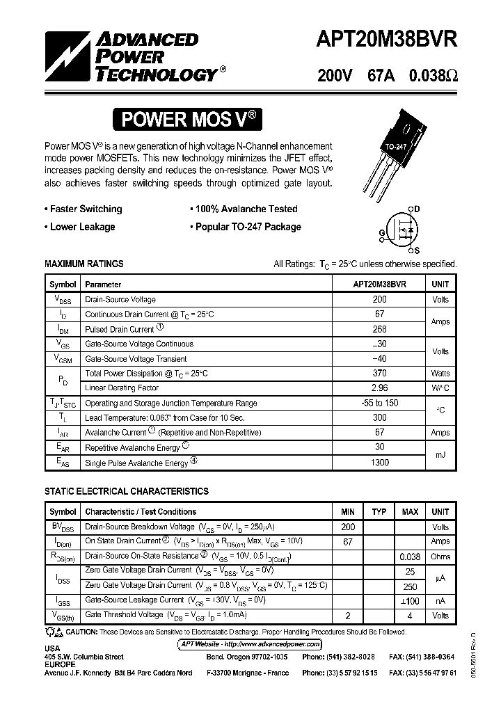 APT20M38BVR_1188204.PDF Datasheet