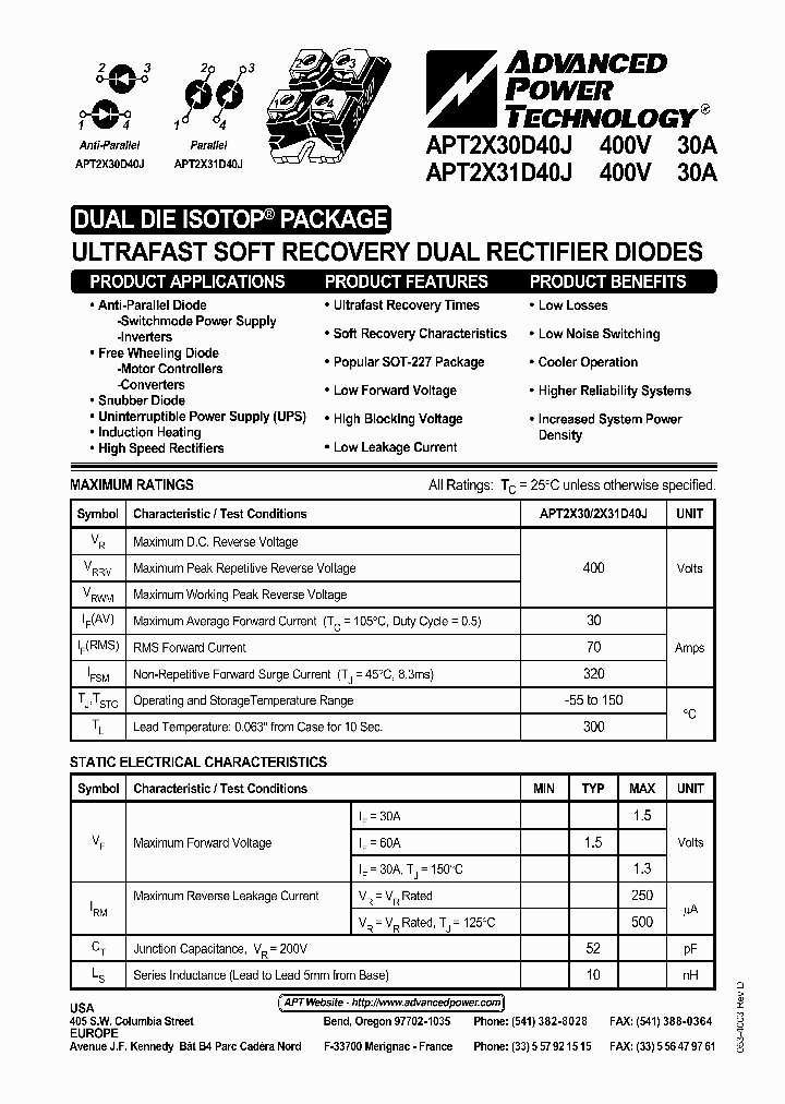 APT2X31D40J_1211517.PDF Datasheet