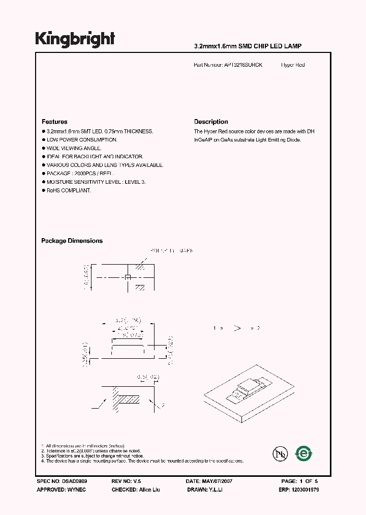APT3216SURCK_1211623.PDF Datasheet