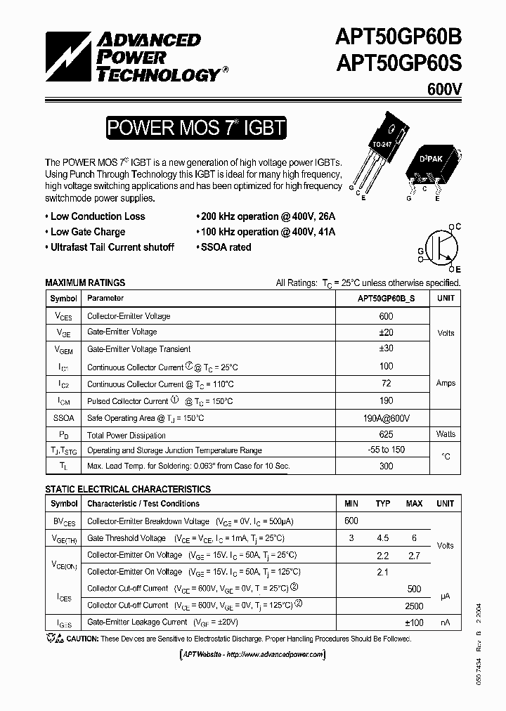 APT50GP60S_1169144.PDF Datasheet