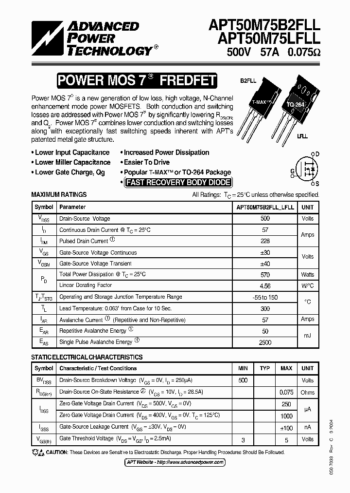 APT50M75LFLL_1211777.PDF Datasheet