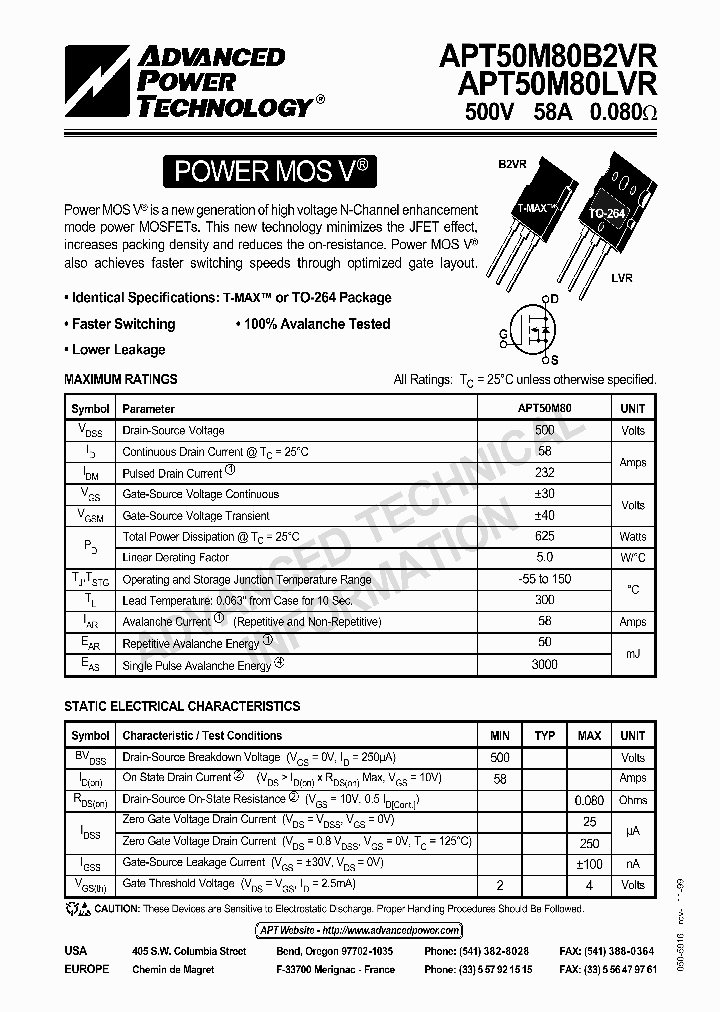 APT50M80LVR_1211783.PDF Datasheet