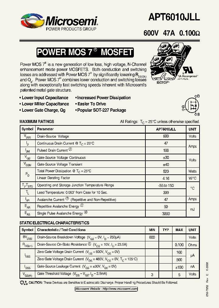 APT6010JLL_1066726.PDF Datasheet