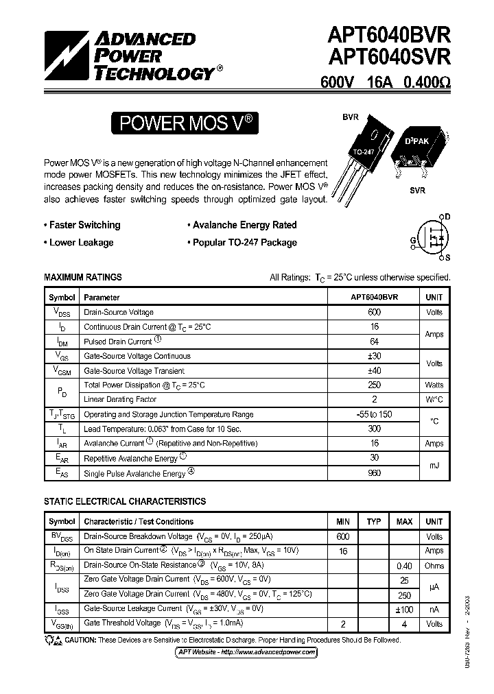 APT6040SVR_1169152.PDF Datasheet