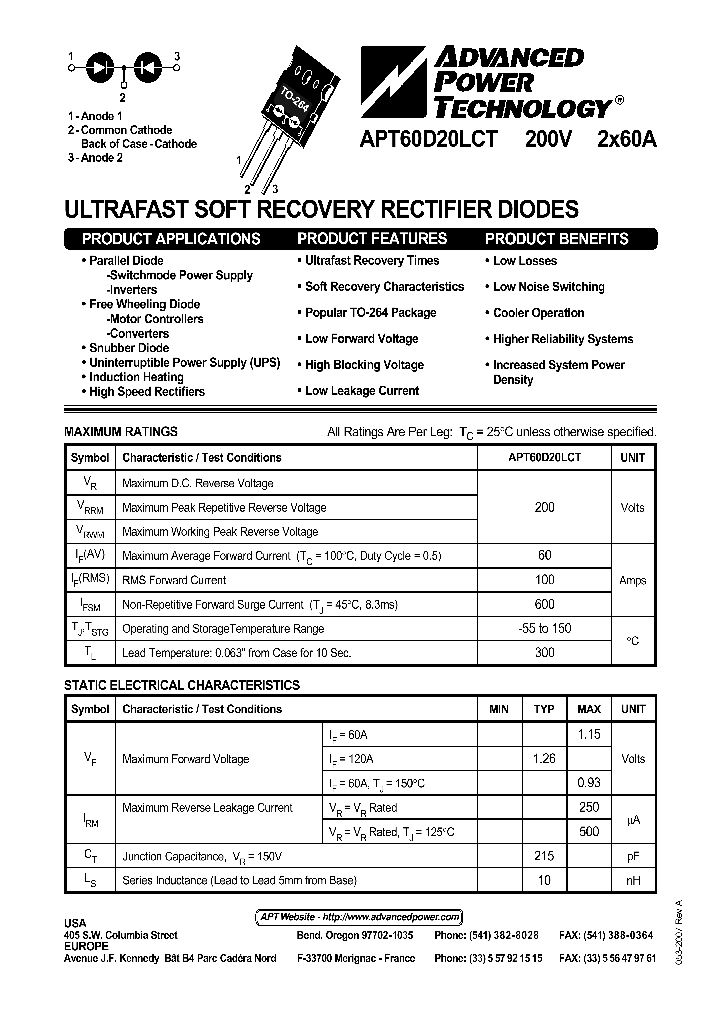 APT60D20LCT_1211872.PDF Datasheet