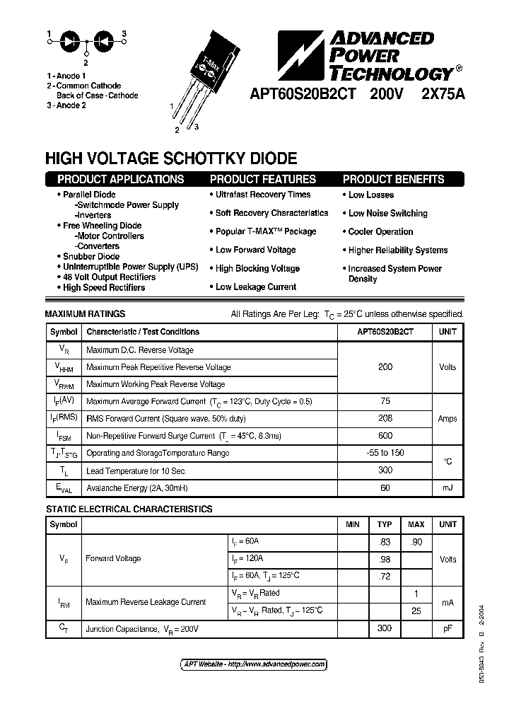 APT60S20B2CT_1169124.PDF Datasheet
