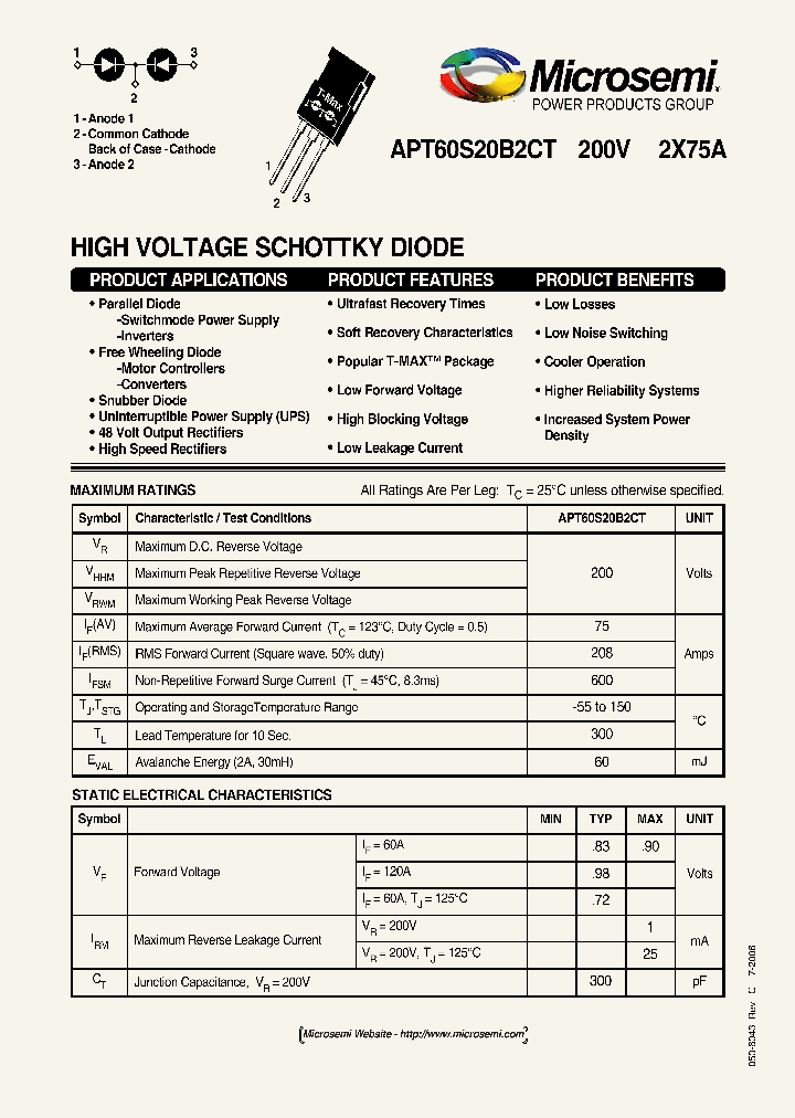 APT60S20B2CT_1169125.PDF Datasheet