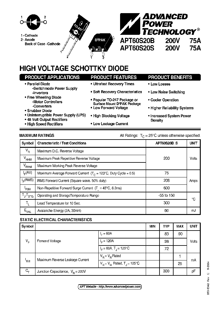 APT60S20B_1169122.PDF Datasheet