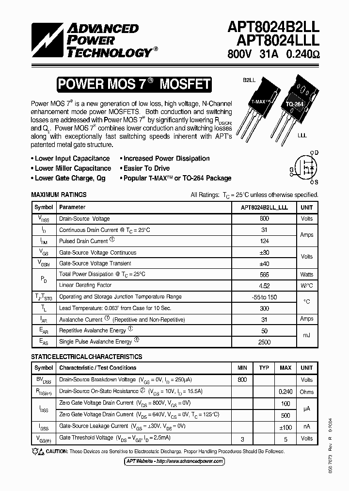 APT8024LLL_1211956.PDF Datasheet