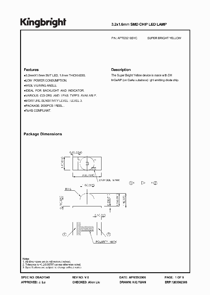 APTD3216SYC_1212084.PDF Datasheet
