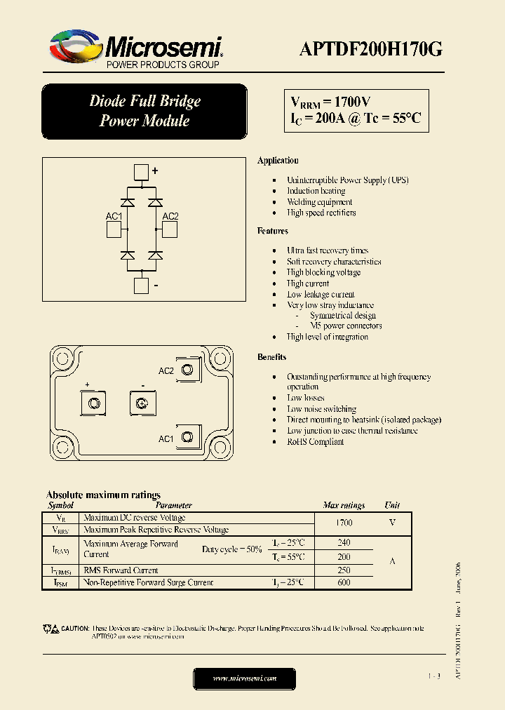 APTDF200H170G_1212103.PDF Datasheet