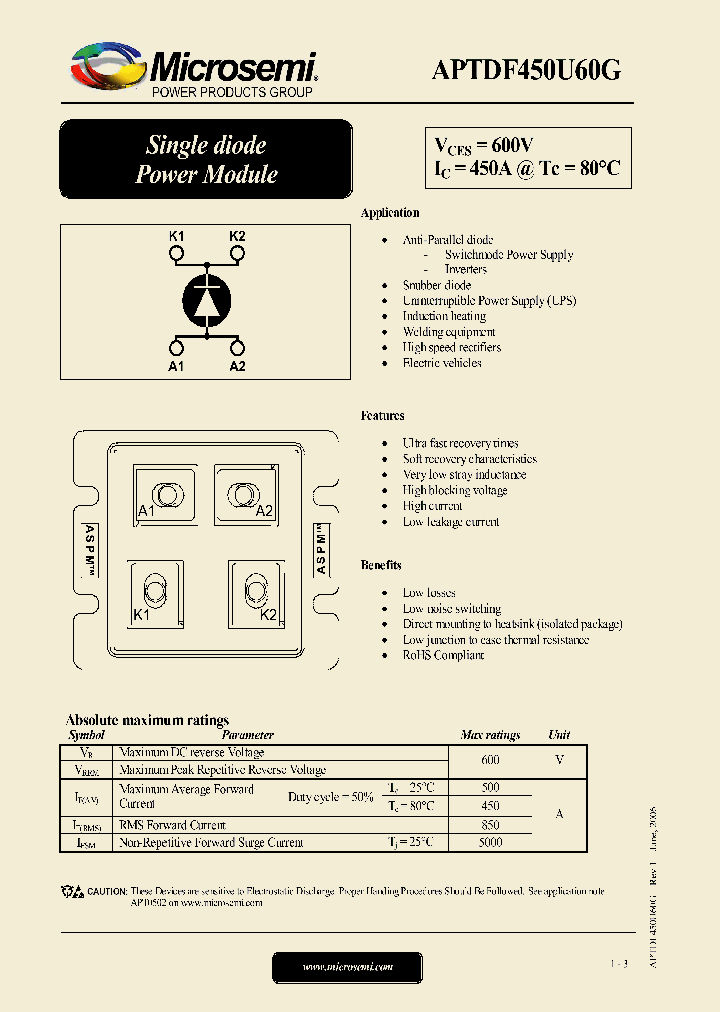 APTDF450U60G_1212137.PDF Datasheet