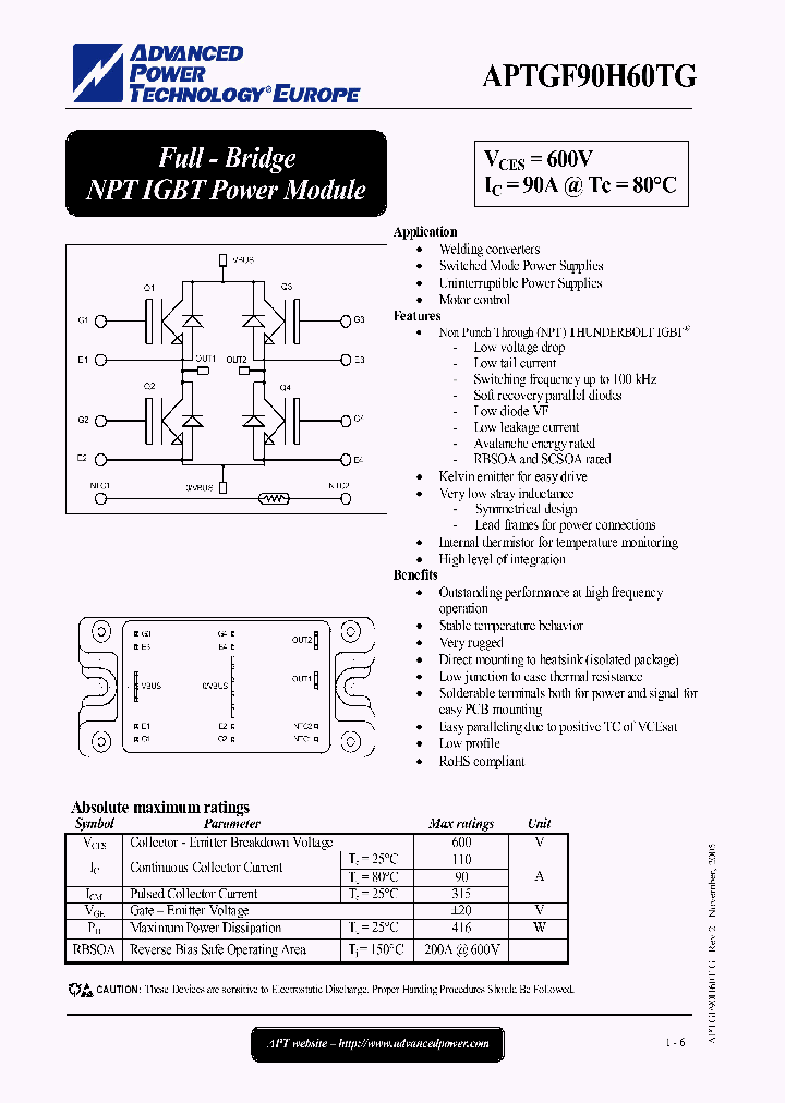 APTGF90H60TG_1212255.PDF Datasheet