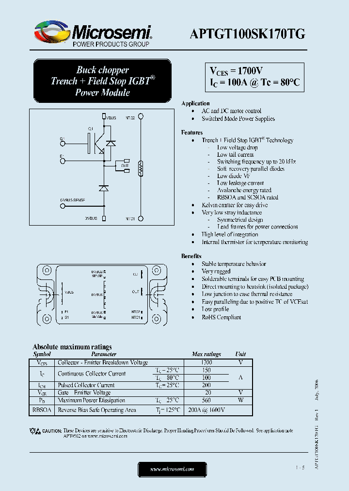 APTGT100SK170TG_1167424.PDF Datasheet