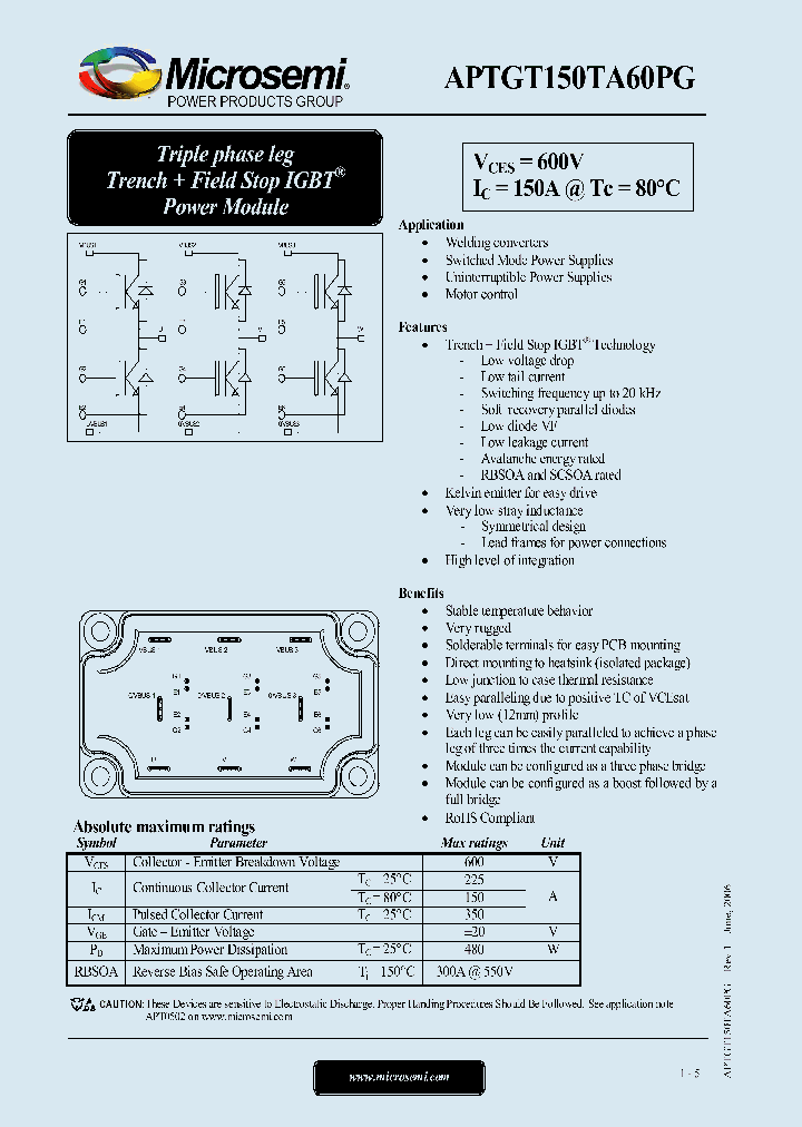 APTGT150TA60PG_1212338.PDF Datasheet