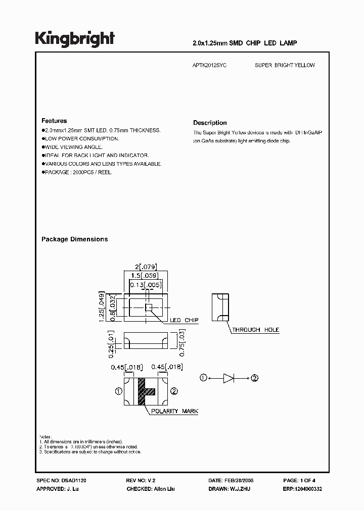 APTK2012SYC_1212518.PDF Datasheet