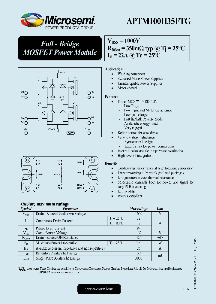 APTM100H35FTG_1167461.PDF Datasheet