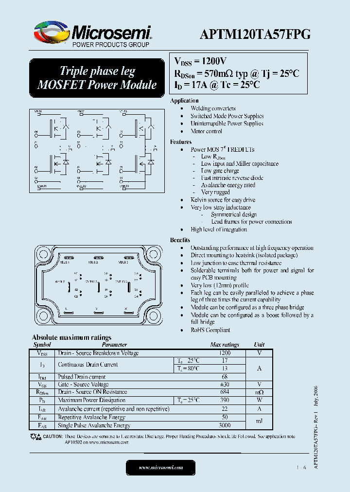 APTM120TA57FPG_1212622.PDF Datasheet