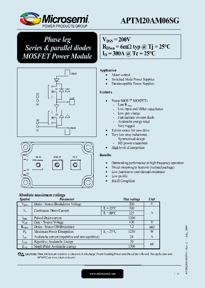 APTM20AM06SG_1212636.PDF Datasheet