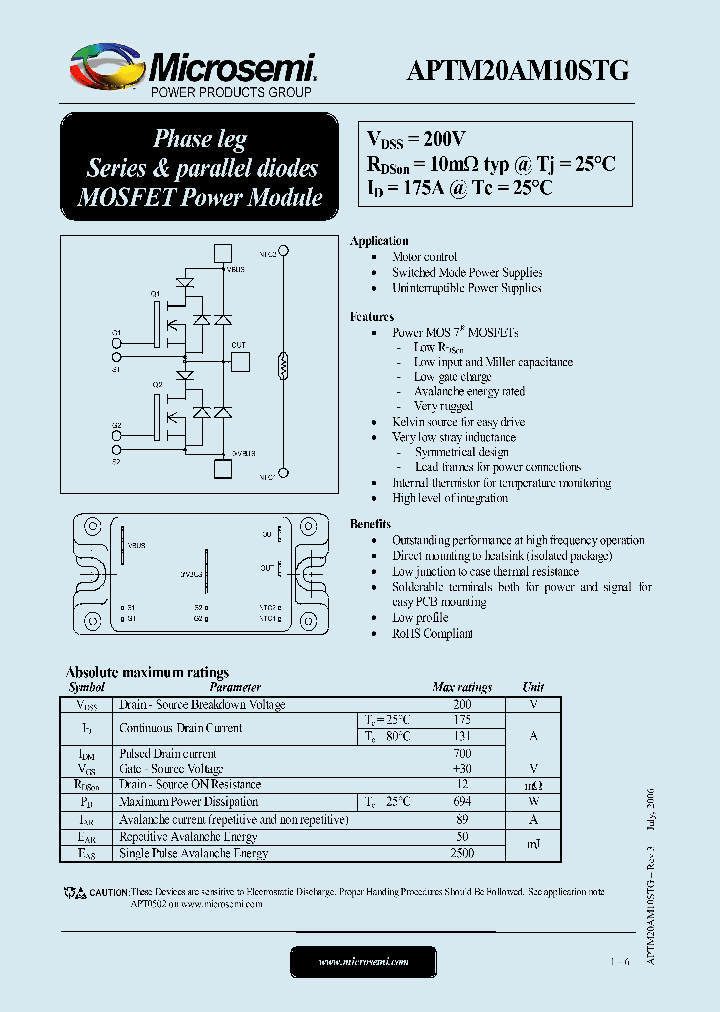 APTM20AM10STG_1212642.PDF Datasheet