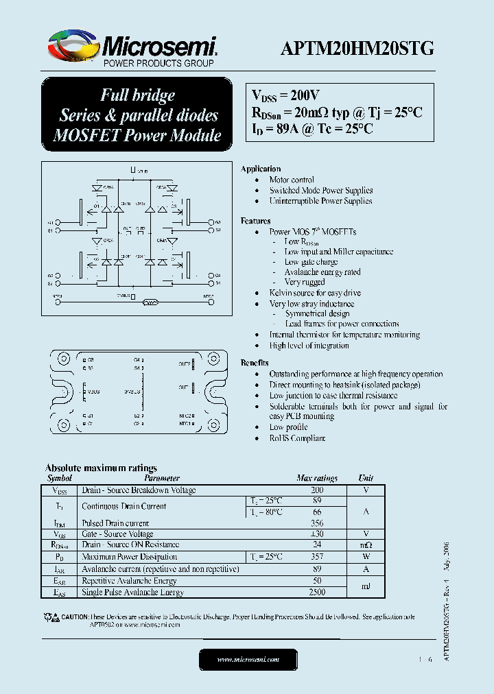 APTM20HM20STG_1212665.PDF Datasheet