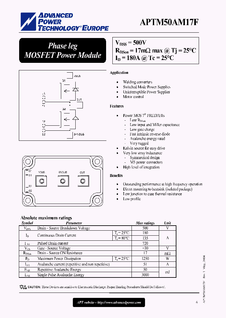 APTM50AM17F_1212674.PDF Datasheet