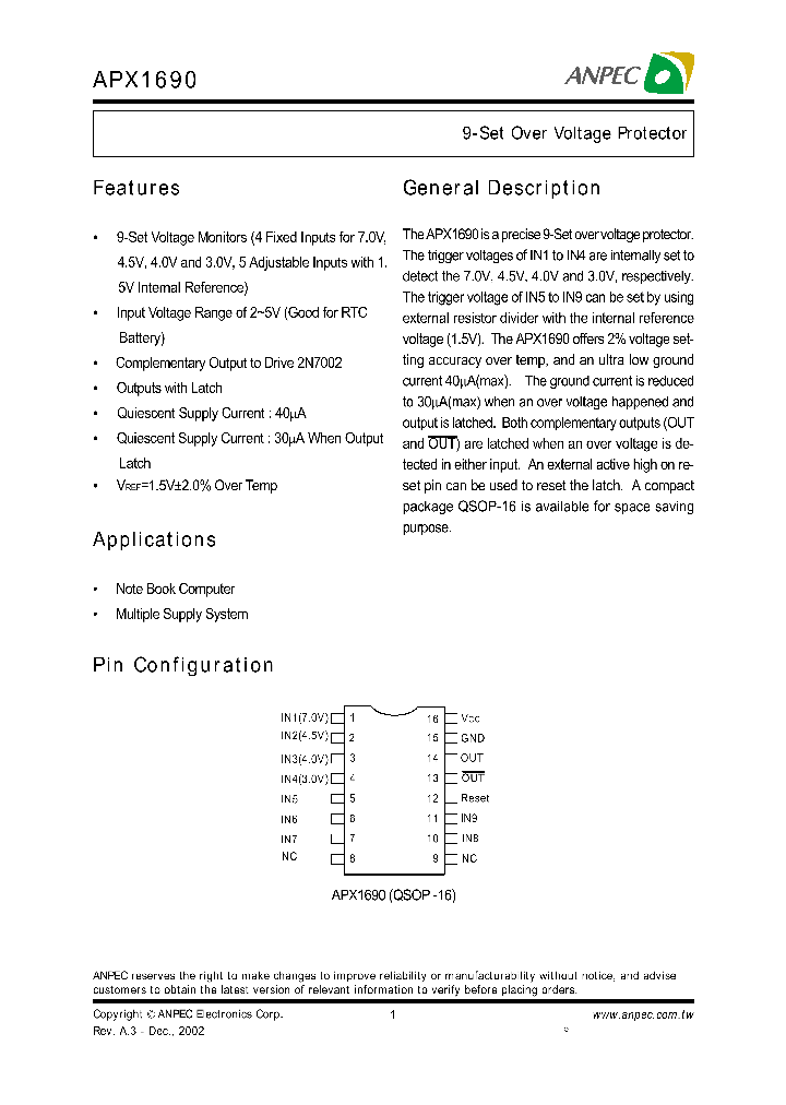 APX1690METU_1212793.PDF Datasheet