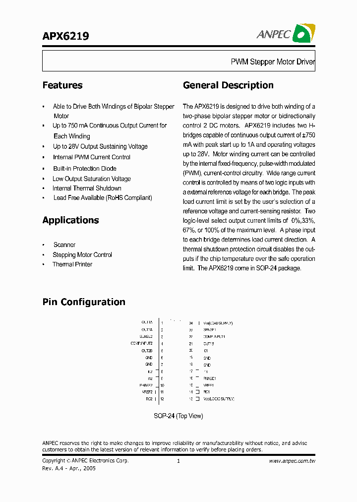 APX6219KI-TR_1176746.PDF Datasheet