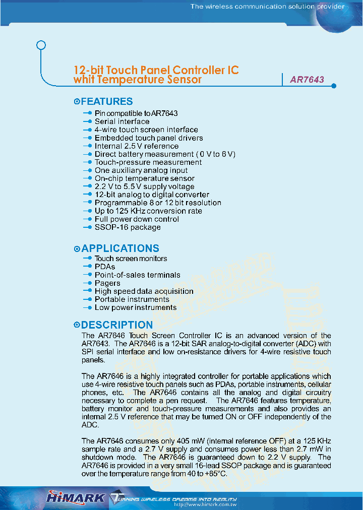 AR7646_1165743.PDF Datasheet