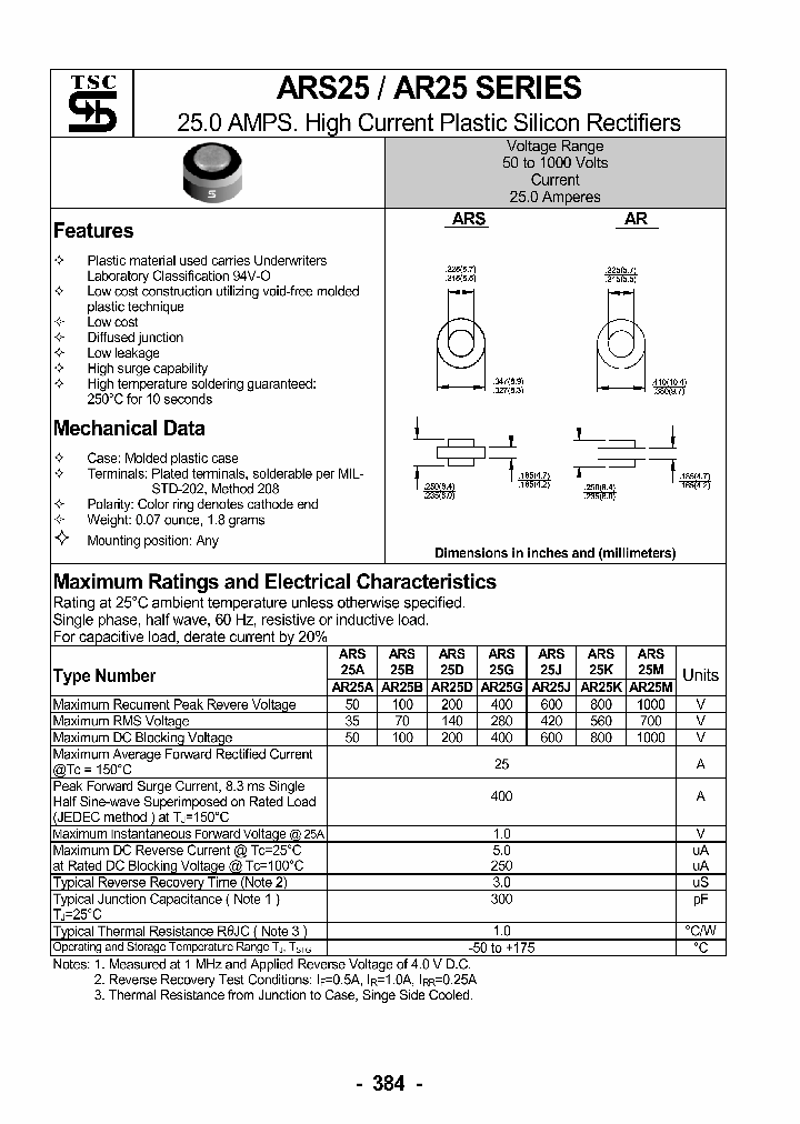ARS25M_1212996.PDF Datasheet