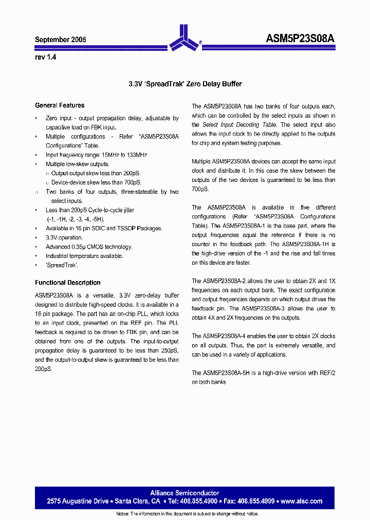 ASM5P23S08AGG1-16-ST_1213522.PDF Datasheet