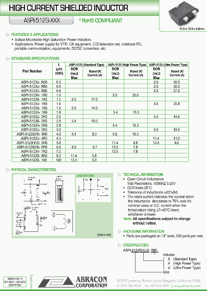 ASPI-5123U-R80_1213555.PDF Datasheet
