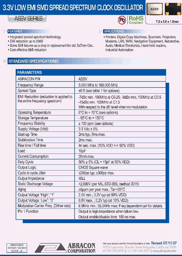 ASSV_1213571.PDF Datasheet